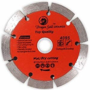 Dragon Gold 4 Inch 9 Seg Diamond Saw Blade 110Mm 4095