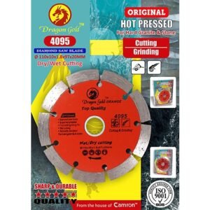 Alternative view of Dragon Gold 4 Inch 9 Seg Diamond Saw Blade 110Mm 4095