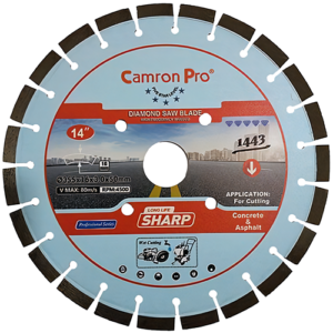 Camron Pro 14 Inch 23 Seg Diamond Saw Blade 355Mm 1443 — Camron Pro Diamond Saw Blades
