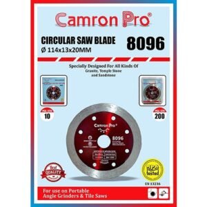 Alternative view of Camron Pro 4 Inch Rim Diamond Saw Blade 114Mm 8096