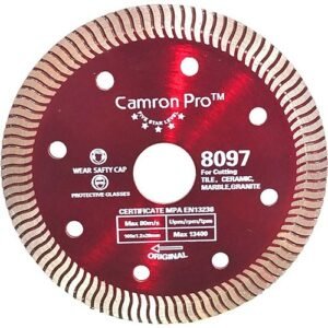 Camron Pro 4 Inch Thin Turbo Diamond Saw Blade 105Mm 8097