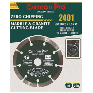Alternative view of Camron Pro Dragon Series 4 Inch 9 Seg Diamond Saw Blade 110Mm 2401