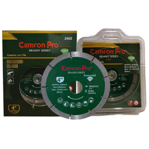 Alternative view of Camron Pro Dragon Series 4 Inch 9 Seg Diamond Saw Blade 105Mm Emerald u type 2402
