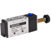 Akari 5 Port 2 Position 6.35Mm(1/4") Single Solenoid Valve Without Coil Without Coil 4V-08 4V Series — Akari All Products