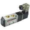 Akari 5 Port 2 Position 3.17mm(1/8") Single Solenoid Valve 4v-110-06  4v series