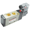 Akari 5 Port 2 Position 9.52mm(3/8") Single Solenoid Valve 4v-310-10  4v series