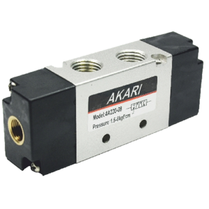 Akari 5 Port 2 Position 9.52mm(3/8") Double Pilot Valve 4a-320-10