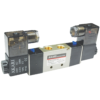 Akari 5 Port 2 Position 3.17mm(1/8") Double Solenoid Valve 4v-220-06  4v series