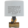 Akari 12.70mm(1/2") Electric Actuator Motorized Brass Ball Valve Eav-15