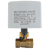 Akari 31.75Mm(1.1/4") Electric Actuator Motorized Brass Ball Valve Eav-35