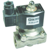 Akari 2 Port 2 Position 38.10Mm(1.1/2") Single Solenoid Diaphragm Valve With Din Coil Stainless steel 2s400-40-din