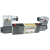 Akari 5 Port 3 Position 3.17mm(1/8") Double Solenoid Valve 4v-130-06  4v series