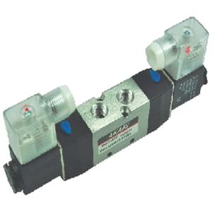 Akari 5 Port 2 Position 6.35mm(1/4") Double Solenoid Valve Pu-520-d  Legris type series