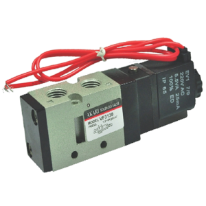 Akari 5 Port 2 Position 9.52mm(3/8") Single Solenoid Valve Vf-5120-10  Smc type vf series
