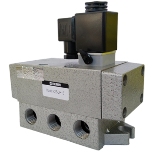 Akari 5 Port 2 Position 19.05mm(3/4") Single Solenoid Valve K25-hd-20 Shradder type