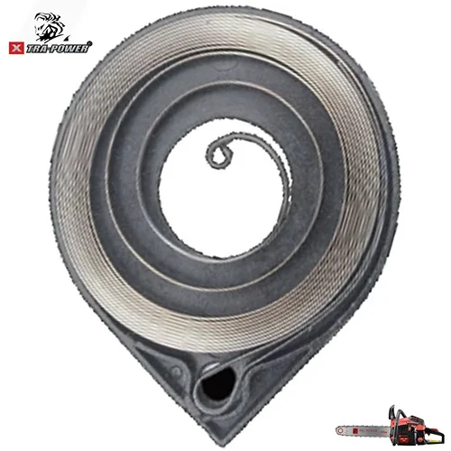 Camron Pro Gasoline Chain Saw Spring With Cover — Camron Pro Chain Saw's Spare Parts