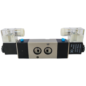 Akari 5 Port 2 Position 6.35mm(1/4") Double Solenoid Valve 4v-220-08b  Namur type