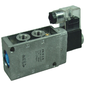 Akari 5 Port 2 Position 6.35mm(1/4") Single Solenoid Valve A-mfh-02  Festo type