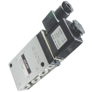 Akari 5 Port 2 Position 12.70mm(1/2") Single Solenoid Valve F52104  Festo type