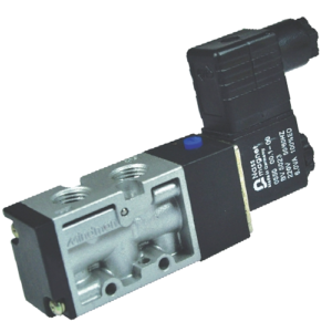 Akari 5 Port 2 Position 9.52mm(3/8") Single Solenoid Valve Mvsc-300-4e1  Mindman type