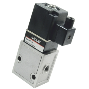 Akari 3 Port 2 Position 6.35mm(1/4") High Pressure Single Solenoid Valve Hp32-08