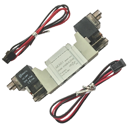 Akari 5 Port 2 Position M5 Double Solenoid Valve Sy-3220-m5-220v-ac Smc type