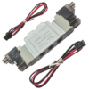 Akari 5 Port 2 Position 3.17mm(1/8") Double Solenoid Valve Sy-5220-01-220v-ac  Smc type