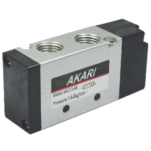 Akari 5 Port 2 Position 6.35mm(1/4") Single Pilot Valve 4a-210-08