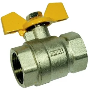 Akari Butterfly Ball Valve Brass