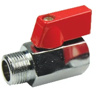 Akari Male & Female Mini Ball Valve Brass M/F