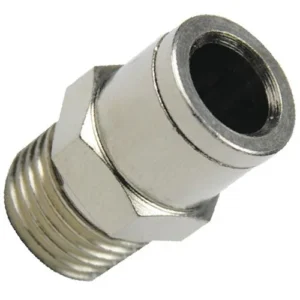 Akari Metal Male Connector Mpc — Akari Pneumatic Piping & Connector Solutions
