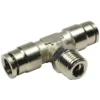 Akari Metal Male Tee Mpt — Akari Pneumatic Piping & Connector Solutions
