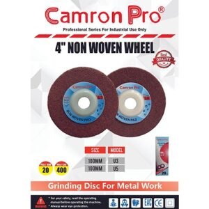 Camron Pro 4 Inch Non Woven Wheel For Steel & Metel 100Mm U5
