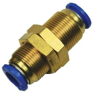 Cdc Equal Bulk Head Union Kr-Pmm — Cdc Pneumatic Piping & Connector Solutions
