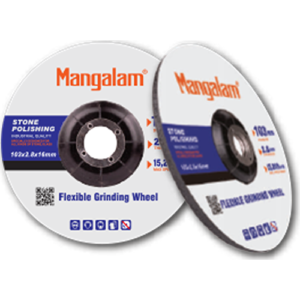 Mangalam 4 Inch Black Gc Wheel 100Mm