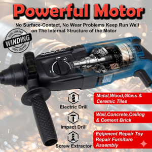 Alternative view of Maxim 1200W Rotary Hammer 26Mm Mp-2601