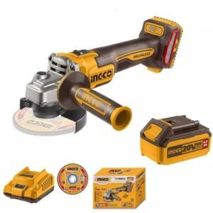 Ingco 4 Inch 20V Cordless Angle Grinder 100Mm Cagli261023
