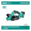 Dca 20V Cordless Wood Planer 82Mm Admb82