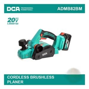 Dca 20V Cordless Wood Planer 82Mm Admb82