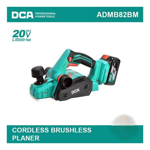 Dca 20V Cordless Wood Planer 82Mm Admb82