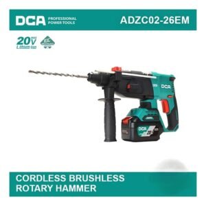 Dca 20V Cordless Rotary Hammer 26Mm Adzc02-26