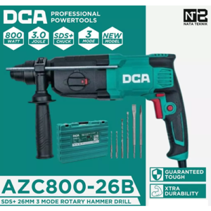 Alternative view of Dca 800W Rotary Hammer 26Mm Azc800-26B