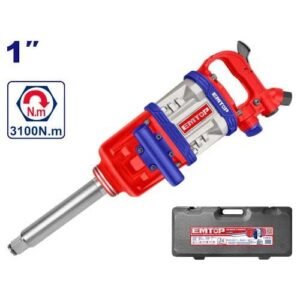 Emtop 1'' Square Drive Air Impact Wrench 3100 N*m EATL013101
