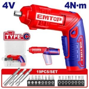 Emtop 4v Cordless Screw Driver ECSR0408