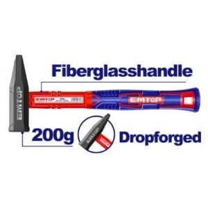 Emtop Machinist Hammer Fiberglass Handle