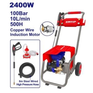Emtop 2400w Pressure Washer 100bar EHPW30018