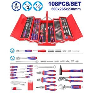 Emtop 108 Pieces Tool Chest Set Ehts00108