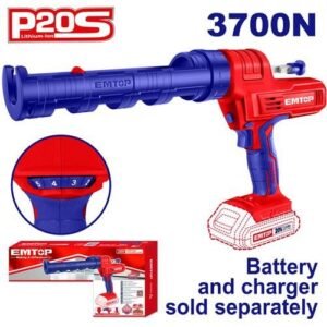 Emtop 300Gram Cordless Caulking Gun ELCG2001