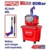 Emtop 40v Cordless Pressure Washer 80bar ELPW4055061