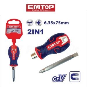 Emtop Screw Driver Set Esdrh0201